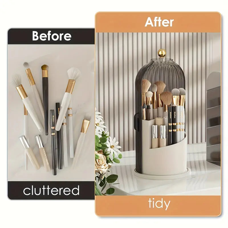 Makeup Organizer with Lid