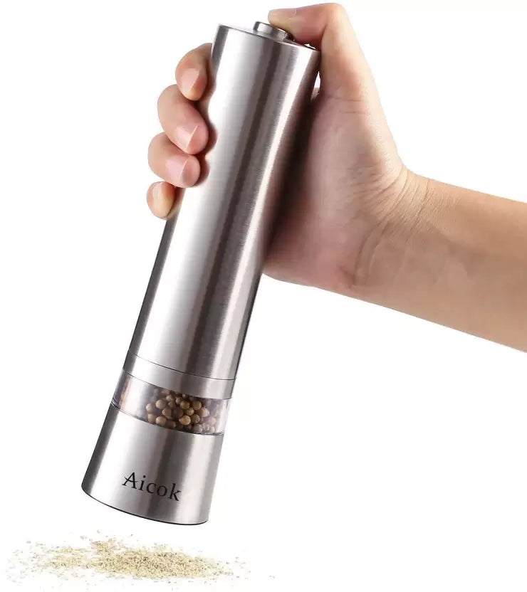 Aicok set of 2  Stainless Steel Electric Mill