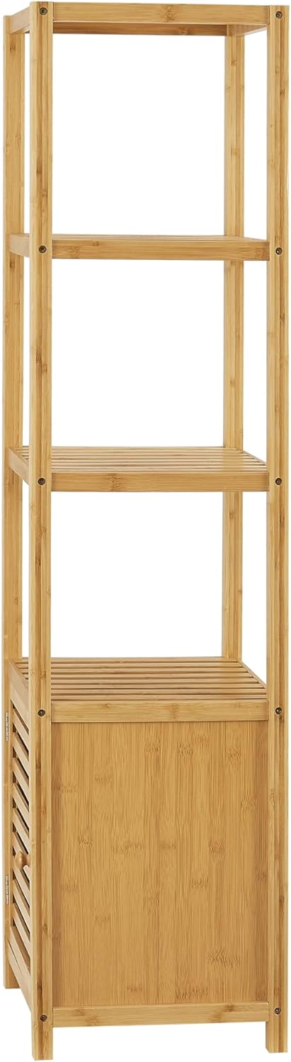 Bamboo Shelf with Cabinet