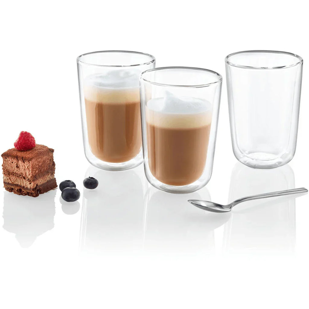 ERNESTO Set of 3 Double Wall Glasses