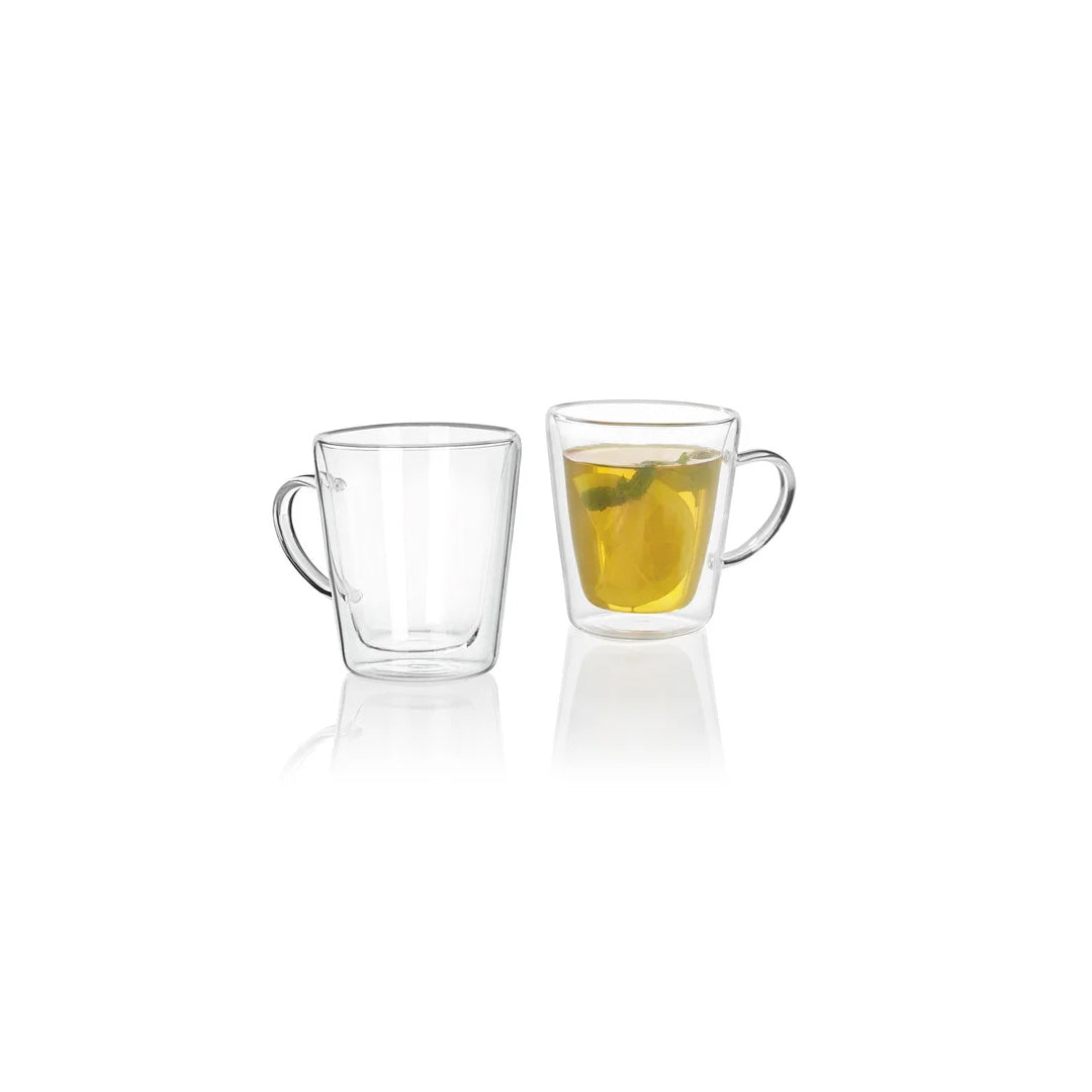 ERNESTO® Set of 2 Double-walled glass