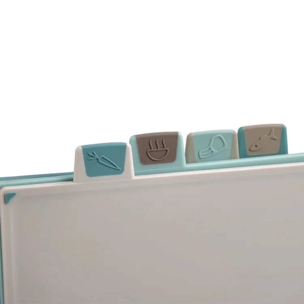 4-Piece Chopping Board Set with Storage Stand