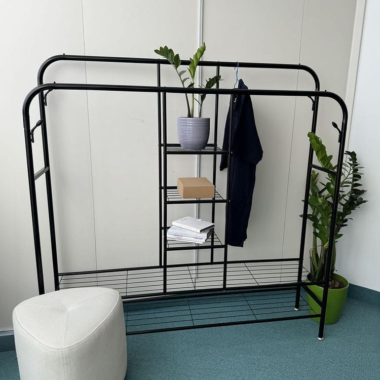 Heavy-Duty Open Wardrobe Closet