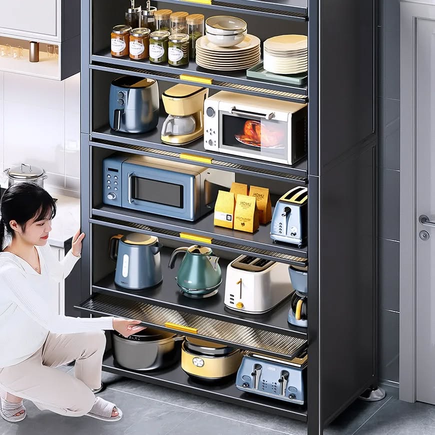 Dust-Proof Kitchen Storage Rack
