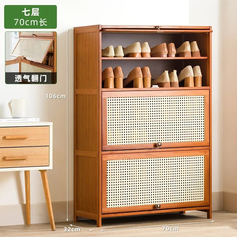 Bamboo Storage Cabinet