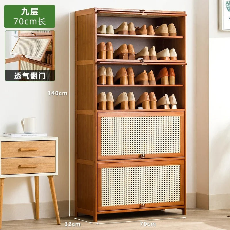 Bamboo Storage Cabinet
