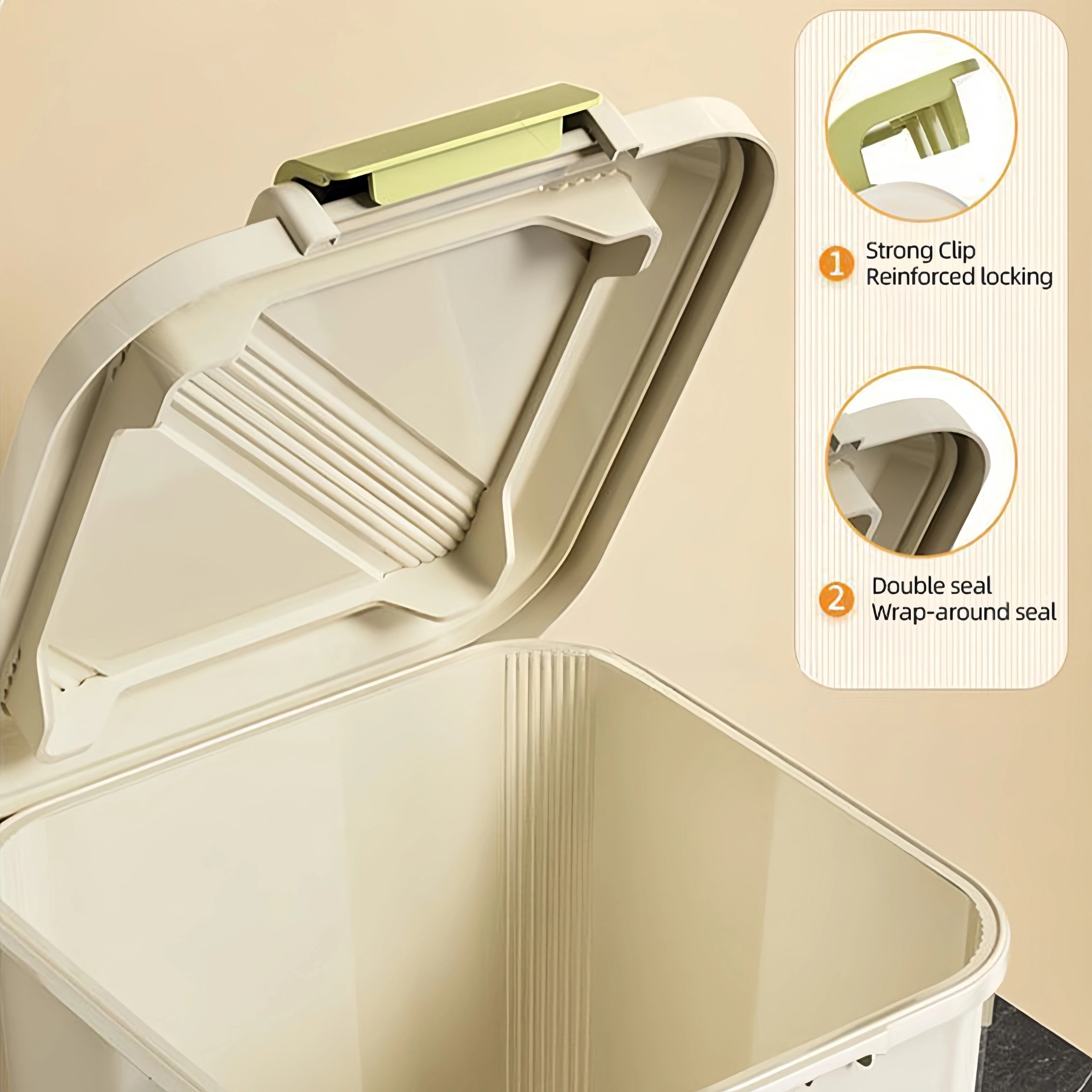 Multi-Purpose Sealed Rice Storage Box