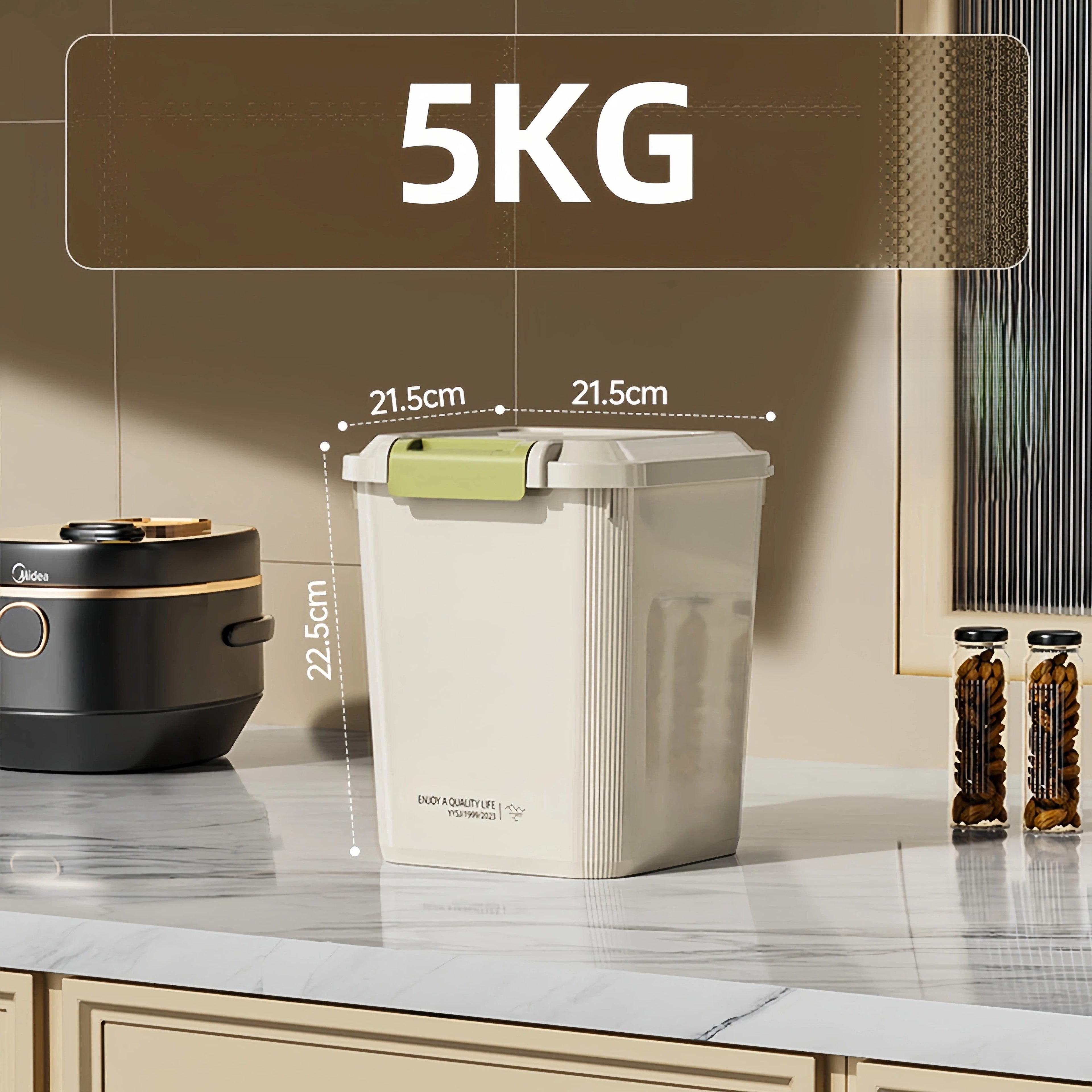 Multi-Purpose Sealed Rice Storage Box