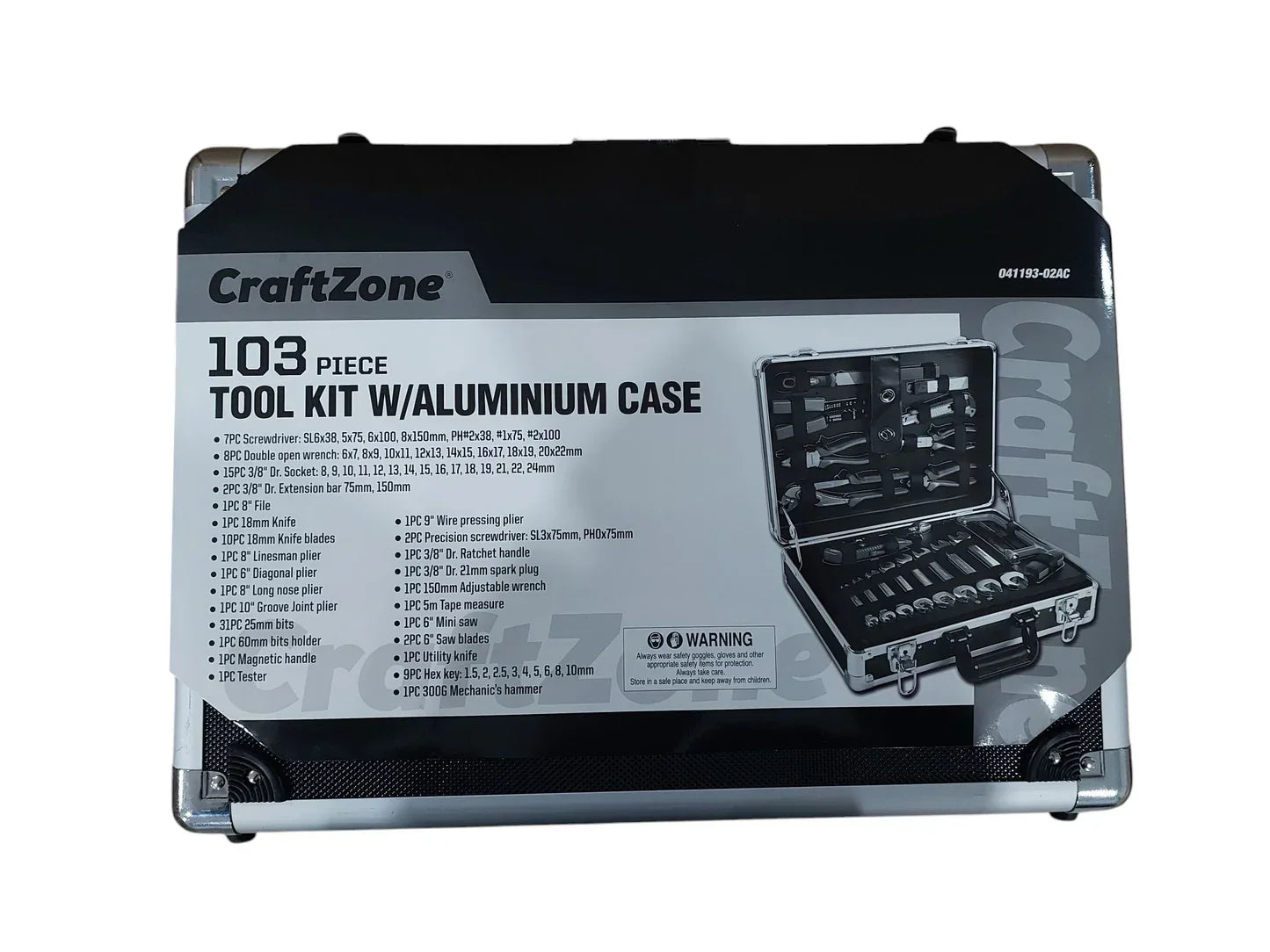 Craftzone Tool Kit Aluminum Case