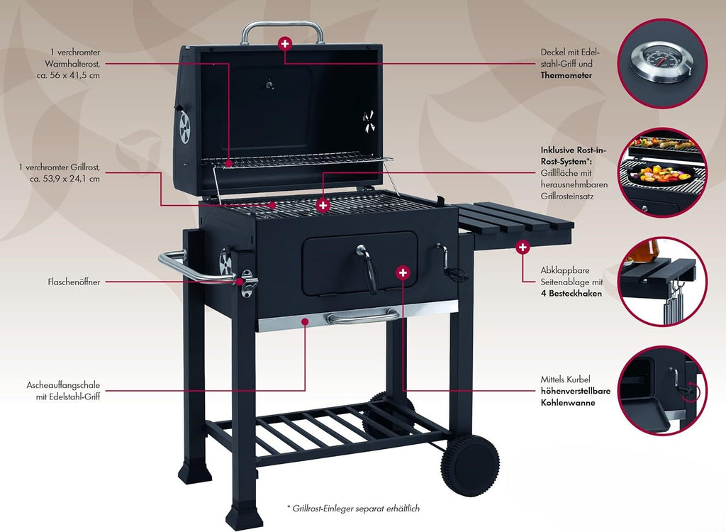 GRILL MEISTER Charcoal Grills