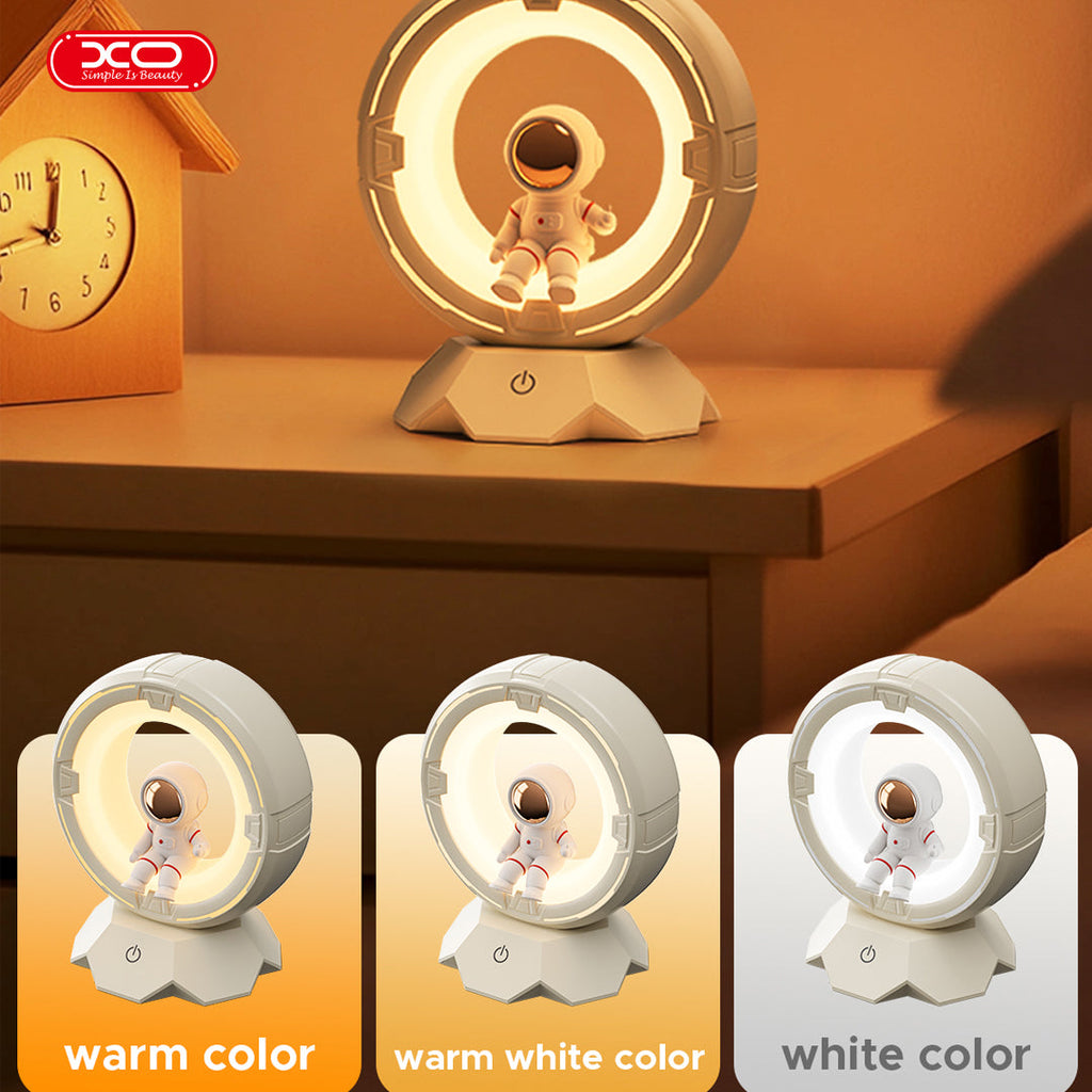 XO Lamp Astronaut Spaceman Tri-color